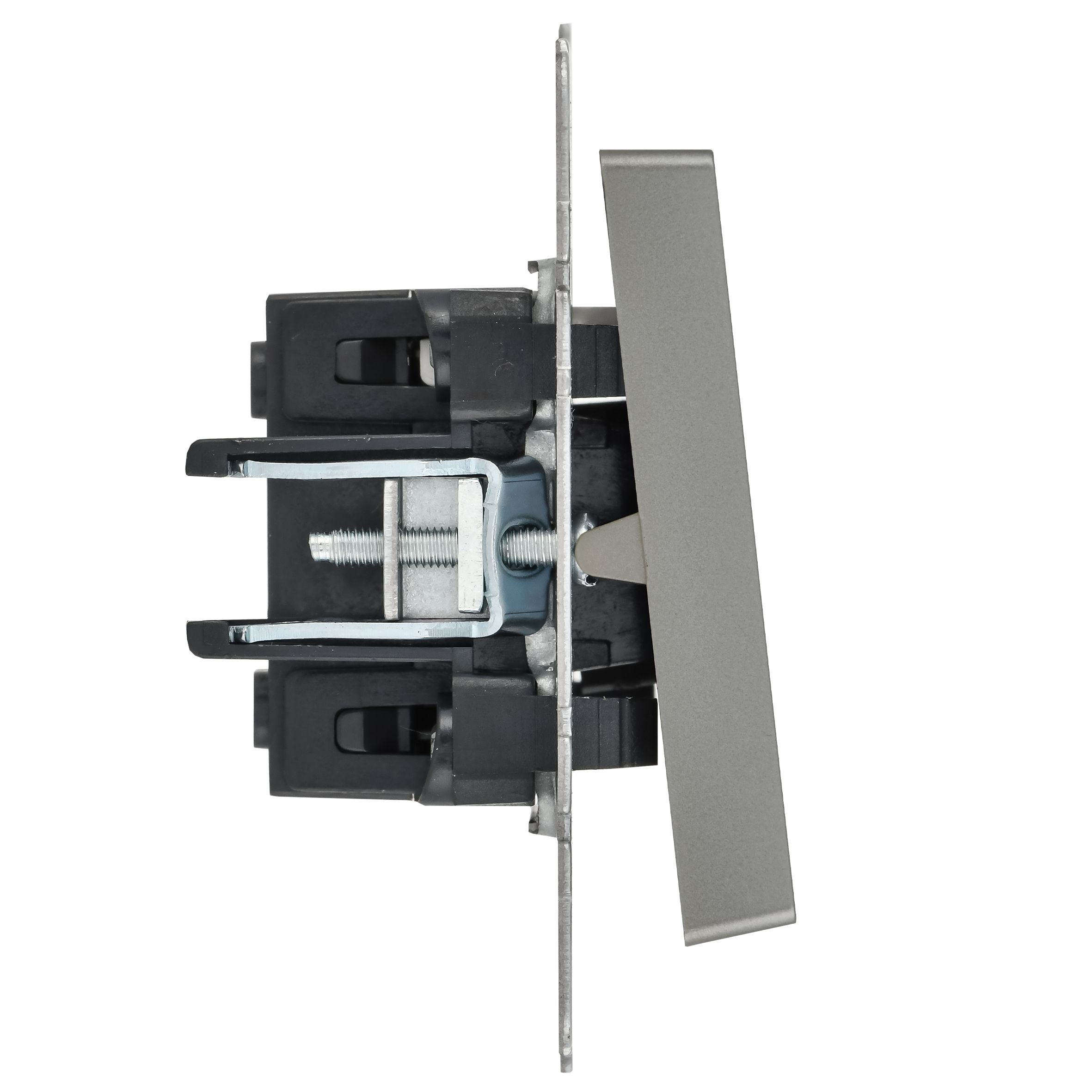             Индикациялы 1-пернелі ажыратқыш 10A ВС10-1-1-БрС болат BRITE ИЭК    