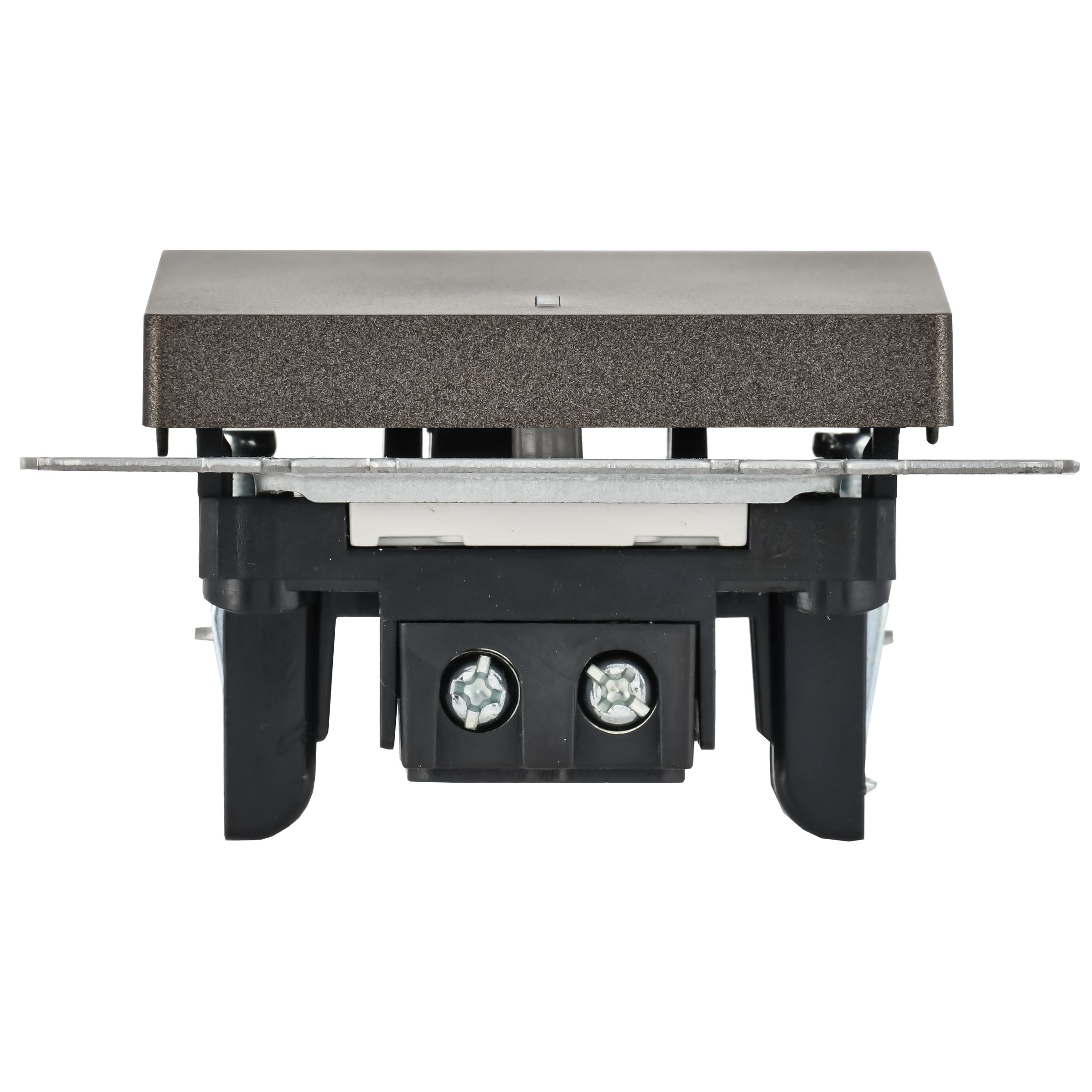             BRITE Индикациялы 1-пернелі ажыратқыш 10A ВС10-1-1-БрТБ қара қола ИЭК    