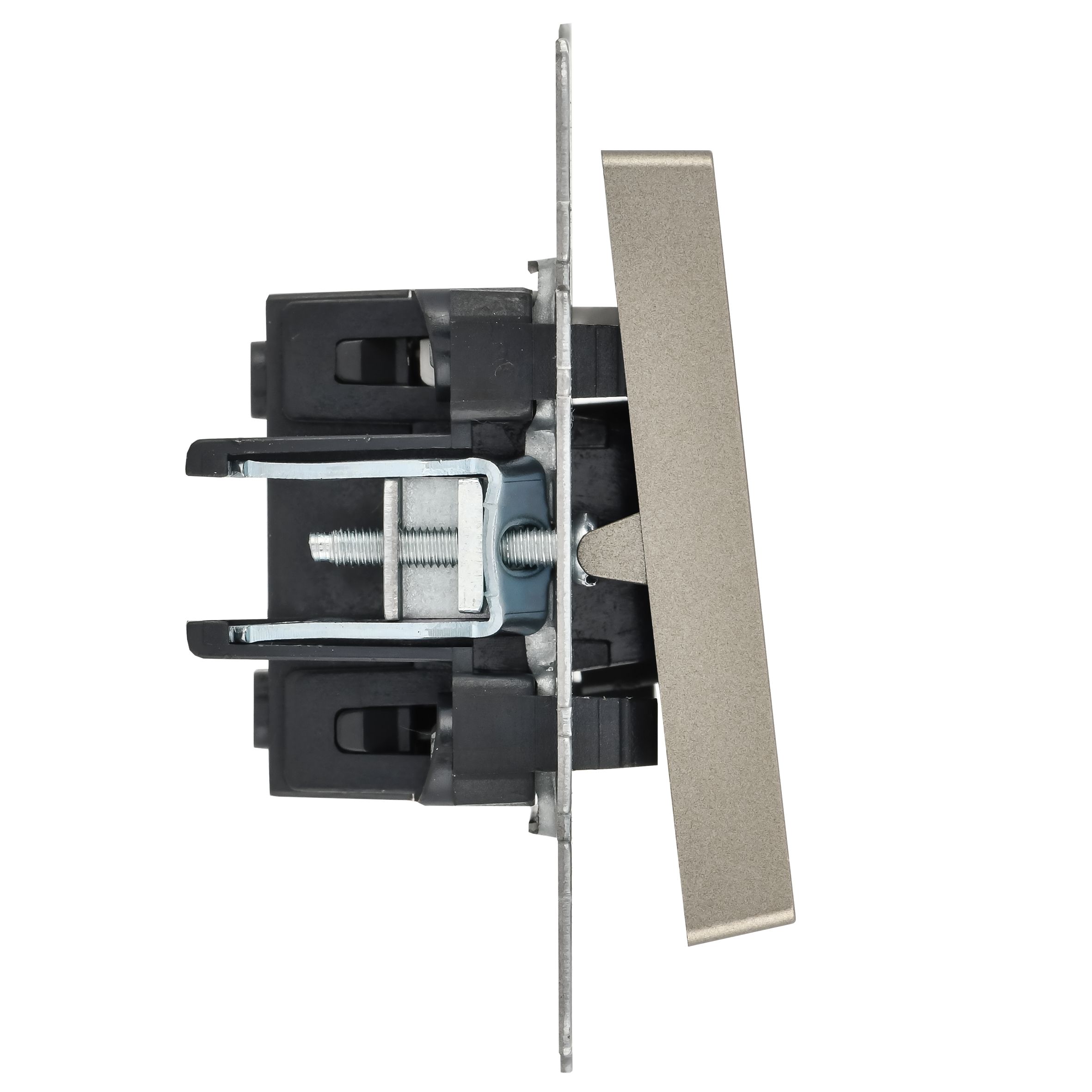             Индикациялы 1-пернелі ажыратқыш 10A ВС10-1-1-БрШ шампан BRITE ИЭК    