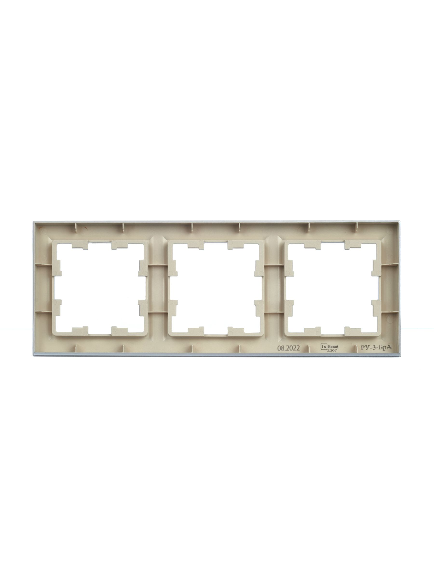             BRITE 3 постқа арналған жақтау РУ-3-БрА алюминий ИЭК    