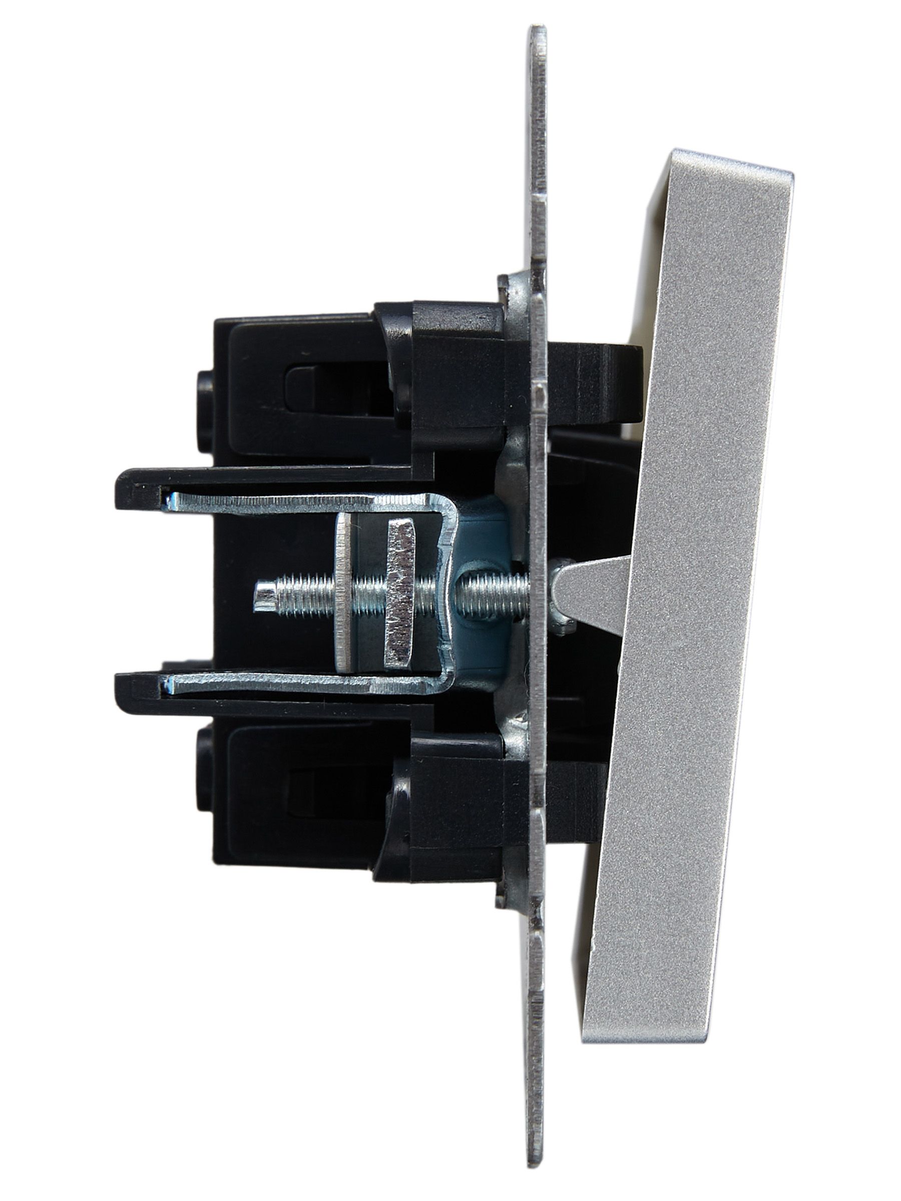             1-пернелі ажыратқыш, өтпелі 10A ВС10-1-6-БрА алюминий BRITE ИЭК    