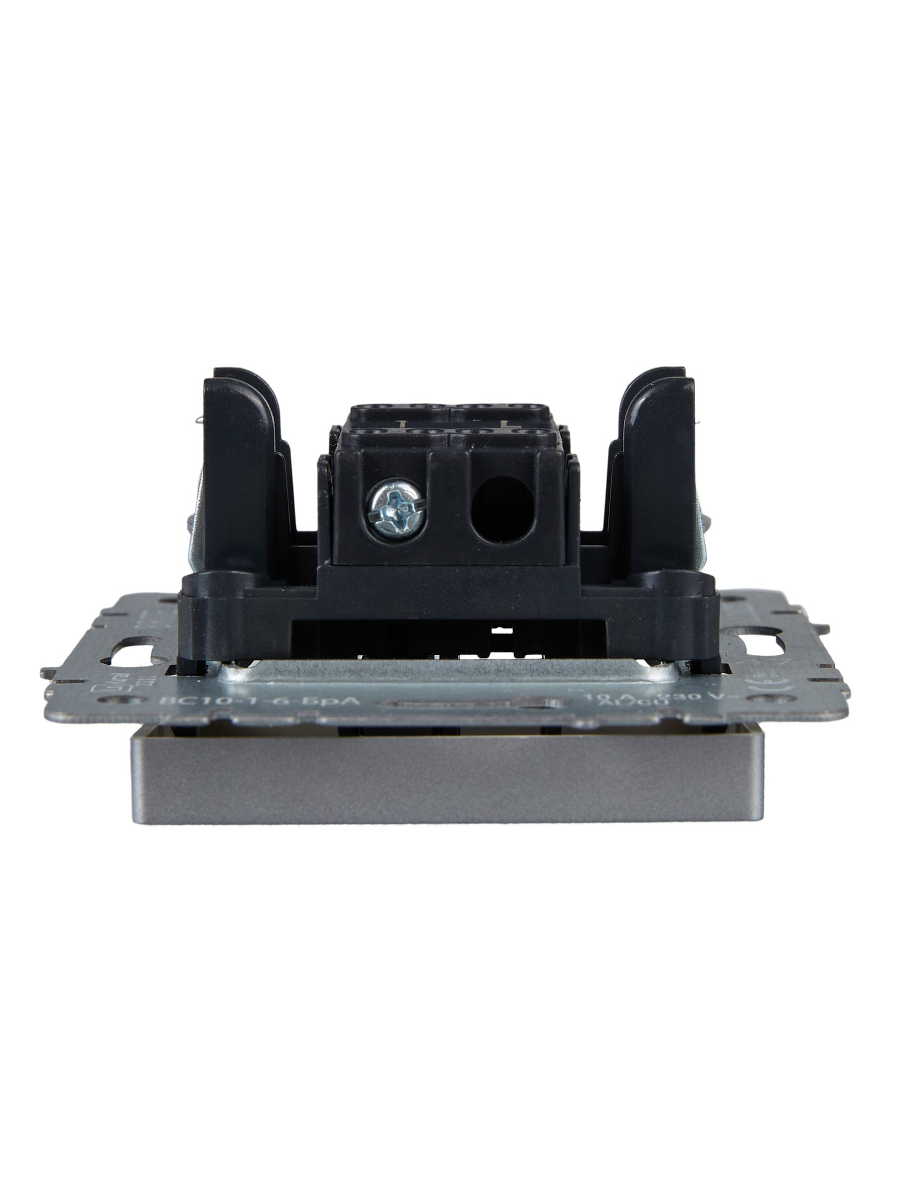             1-пернелі ажыратқыш, өтпелі 10A ВС10-1-6-БрА алюминий BRITE ИЭК    