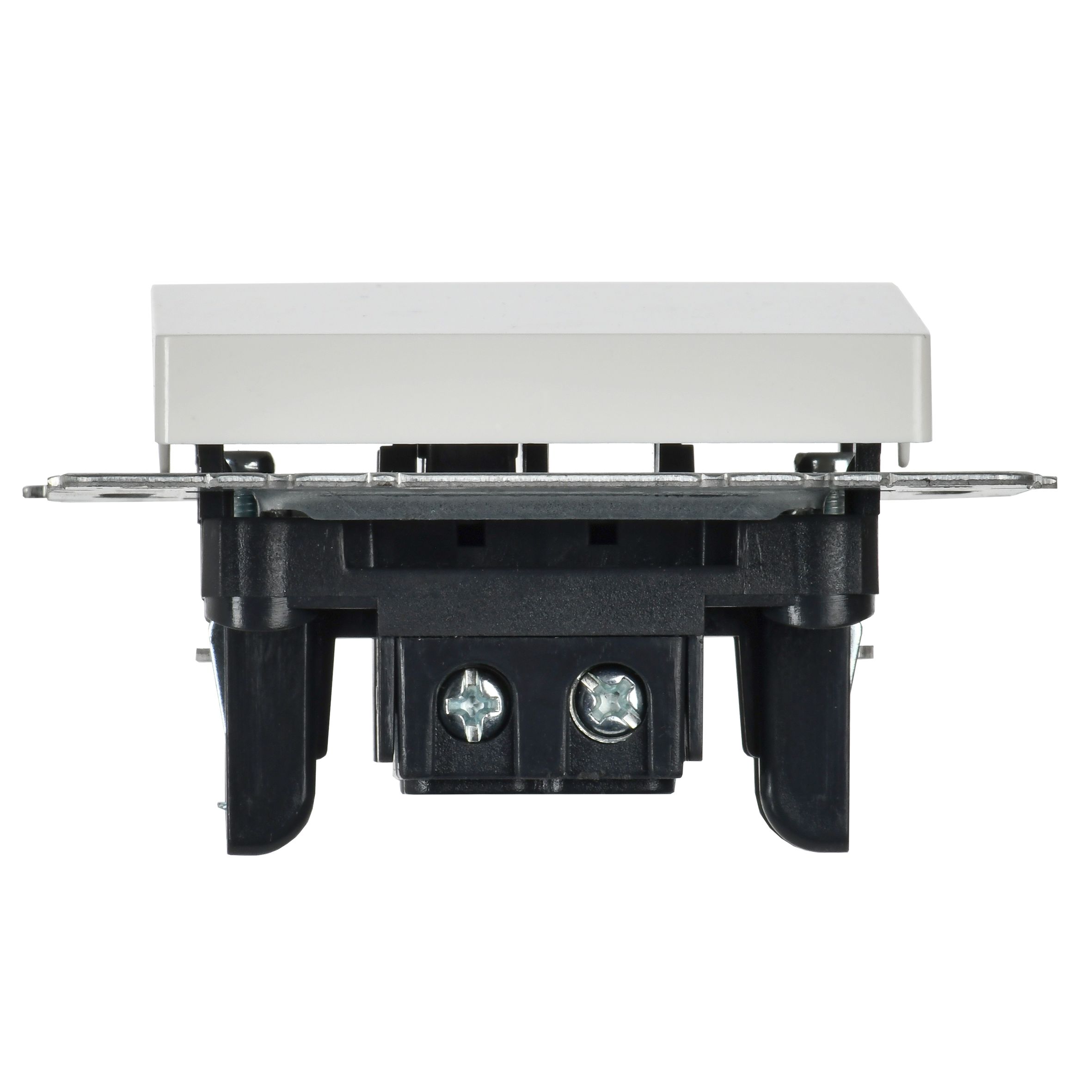             1-пернелі ажыратқыш, өтпелі 10A ВС10-1-6-БрБ ақ BRITE ИЭК    