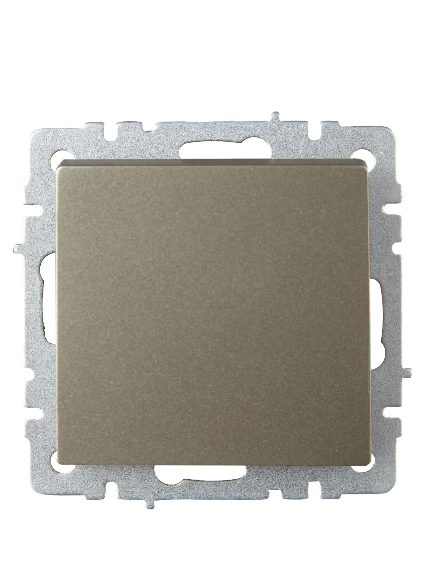             1-пернелі ажыратқыш, өтпелі 10A ВС10-1-6-БрШ шампан BRITE ИЭК    