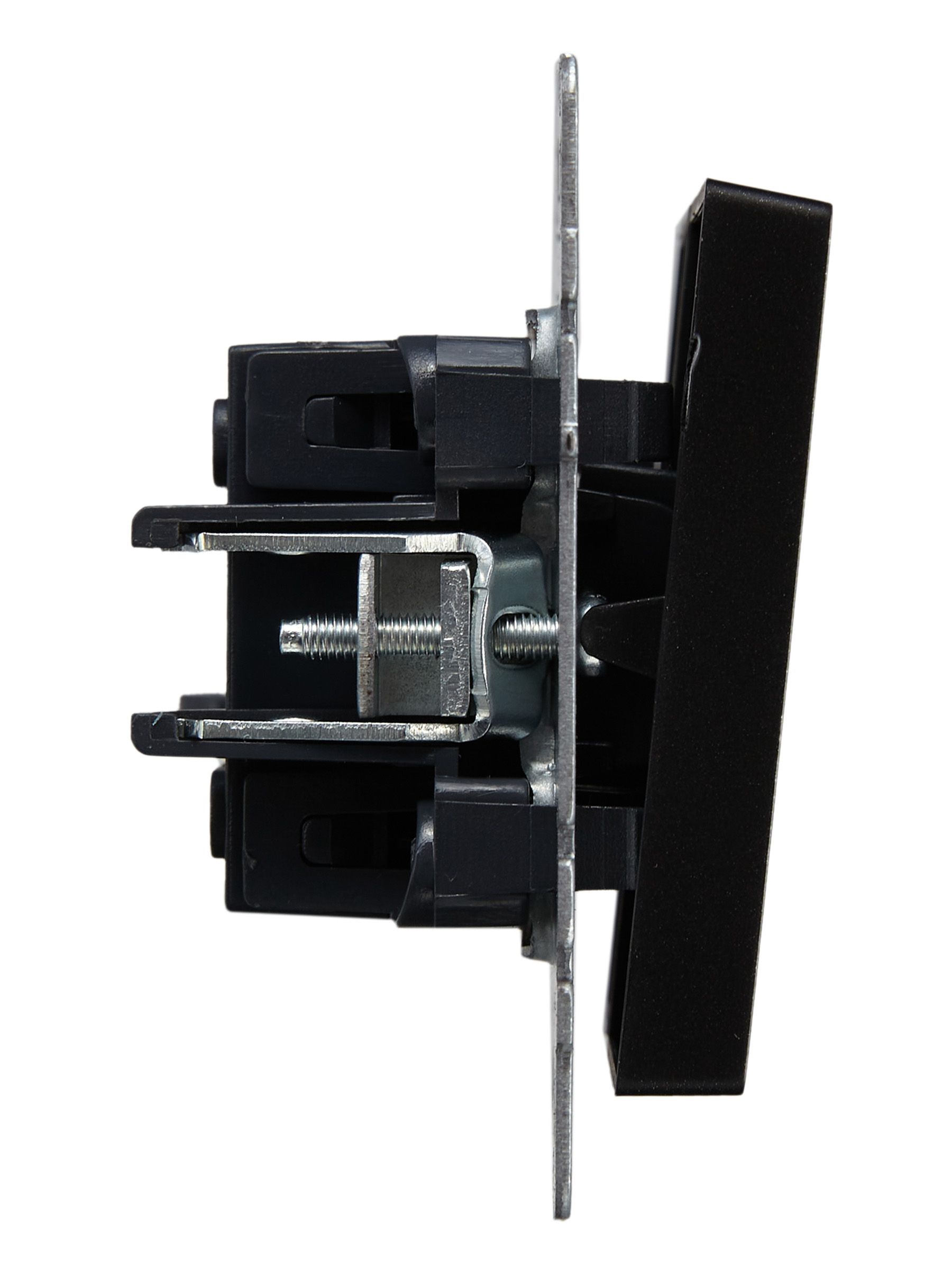             2-пернелі ажыратқыш, өтпелі 10A ВС10-2-6-БрЧ қара BRITE ИЭК    