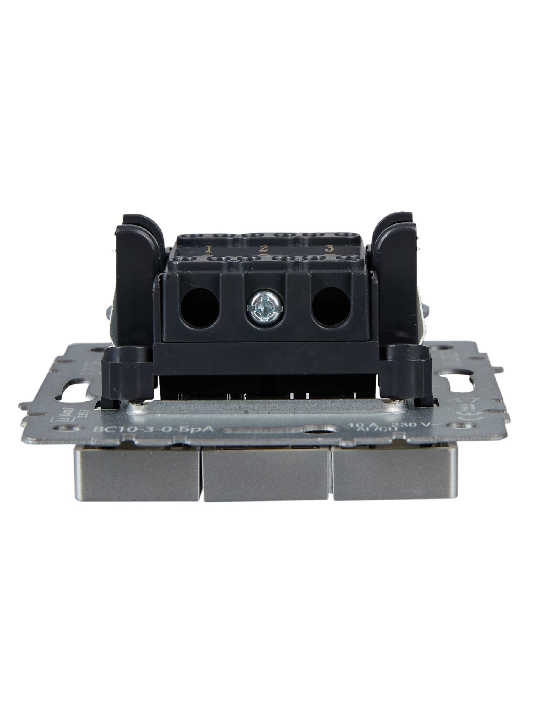             3-пернелі ажыратқыш 10A ВС10-3-0-БрА алюминий BRITE ИЭК    