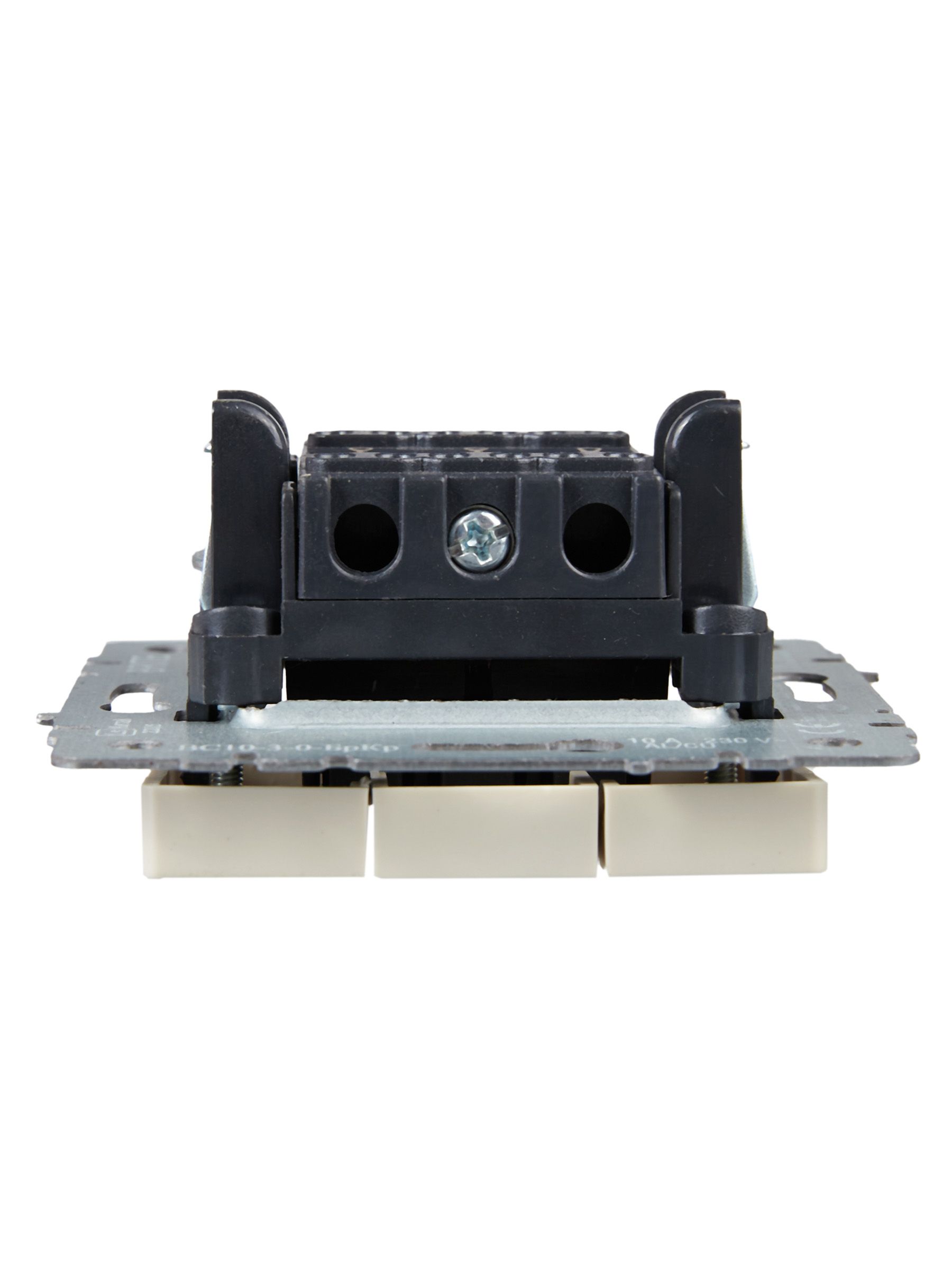             3-пернелі ажыратқыш 10A ВС10-3-0-БрКр ақшыл BRITE ИЭК    