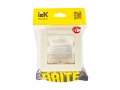             BRITE 1 постқа арналған жақтау IP44 РУ-1-БрКр-44 сарғыш ИЭК    