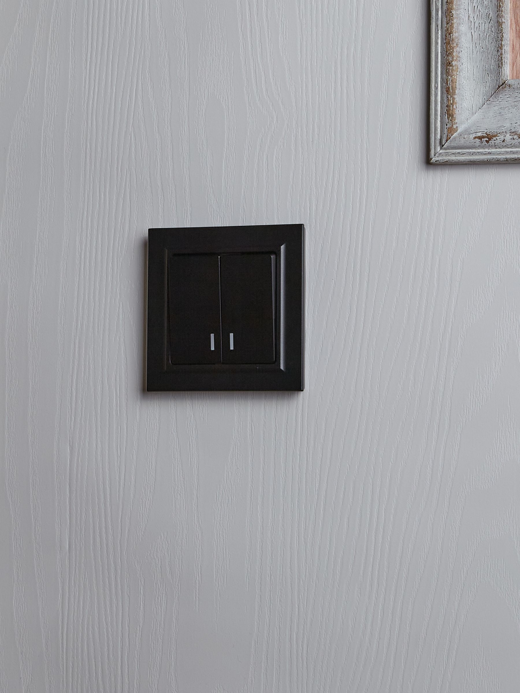             BRITE 1 постқа арналған жақтау IP44 РУ-1-БрЧ-44 қара ИЭК    