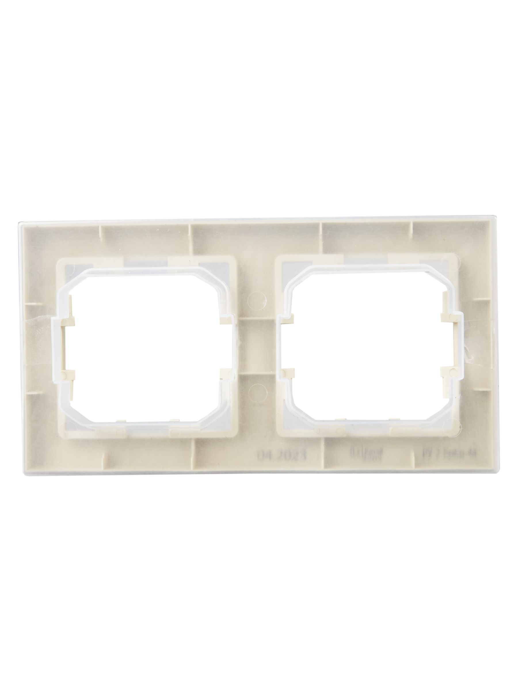             BRITE 2 постқа арналған жақтау IP44 РУ-2-БрКр-44 сарғыш ИЭК    