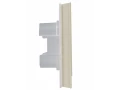             BRITE 2 постқа арналған жақтау IP44 РУ-2-БрКр-44 сарғыш ИЭК    