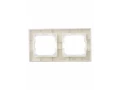             BRITE 2 постқа арналған жақтау IP44 РУ-2-БрКр-44 сарғыш ИЭК    