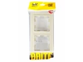             BRITE 2 постқа арналған жақтау IP44 РУ-2-БрКр-44 сарғыш ИЭК    