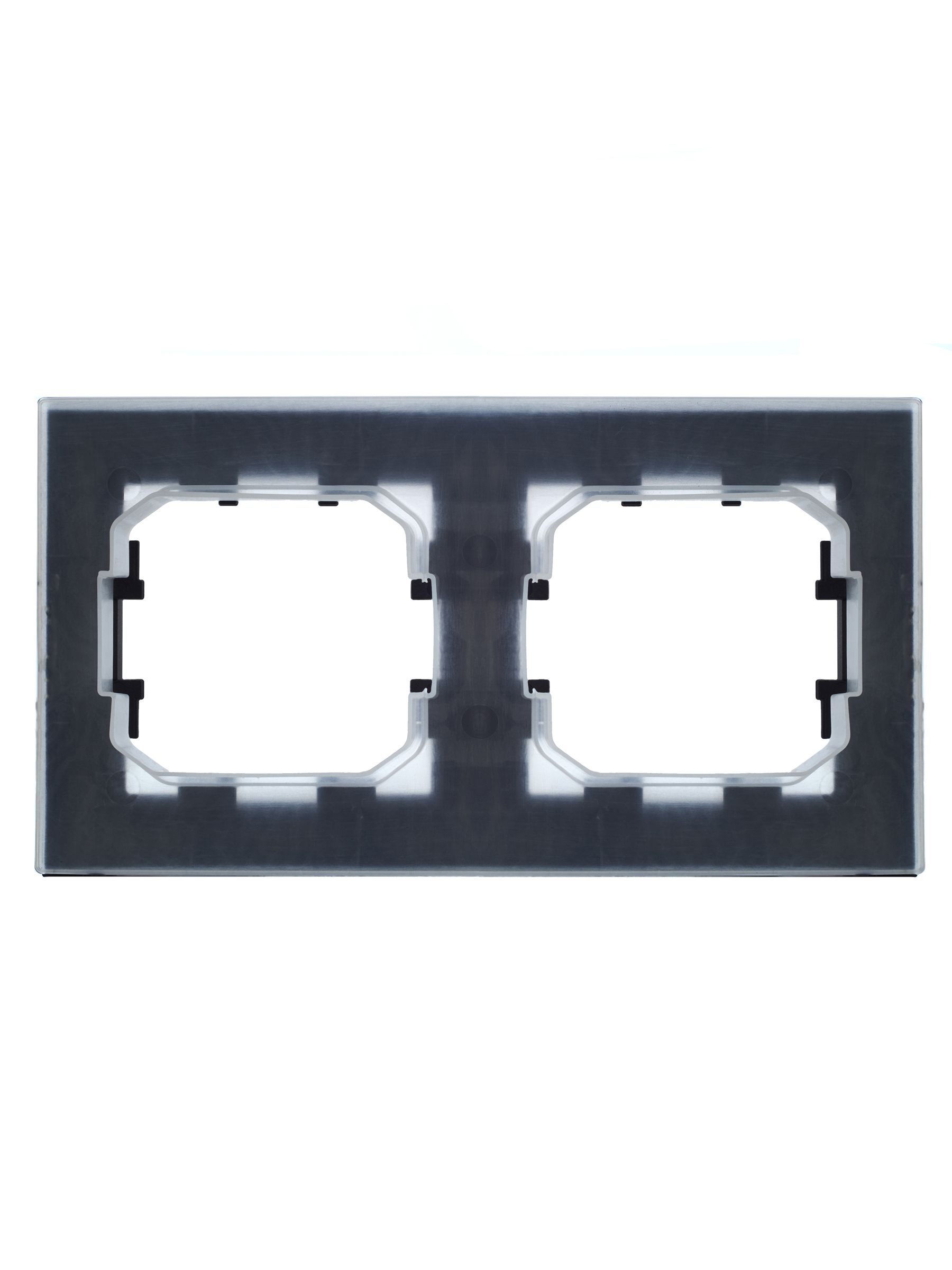             BRITE 2 постқа арналған жақтау IP44 РУ-2-БрЧ-44 қара ИЭК    