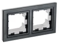             BRITE 2 постқа арналған жақтау IP44 РУ-2-БрЧ-44 қара ИЭК    