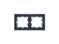             BRITE 2 постқа арналған жақтау IP44 РУ-2-БрЧ-44 қара ИЭК    