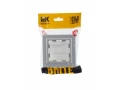             BRITE 1 постқа арналған жақтау IP44 РУ-1-БрА-44 алюминий ИЭК    