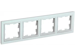 BRITE Рамка 4-местная РУ-4-БрЖ жемчуг ИЭК