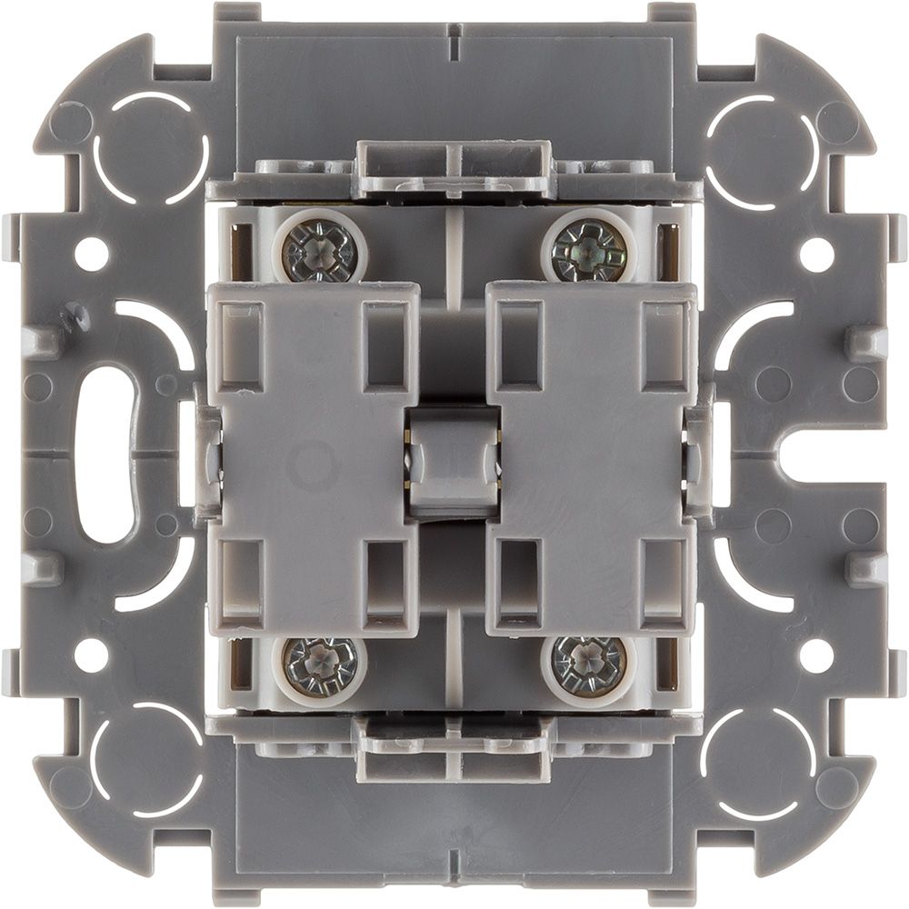             Ажыратқыш 2-пернелі 10А ақ /782202/    