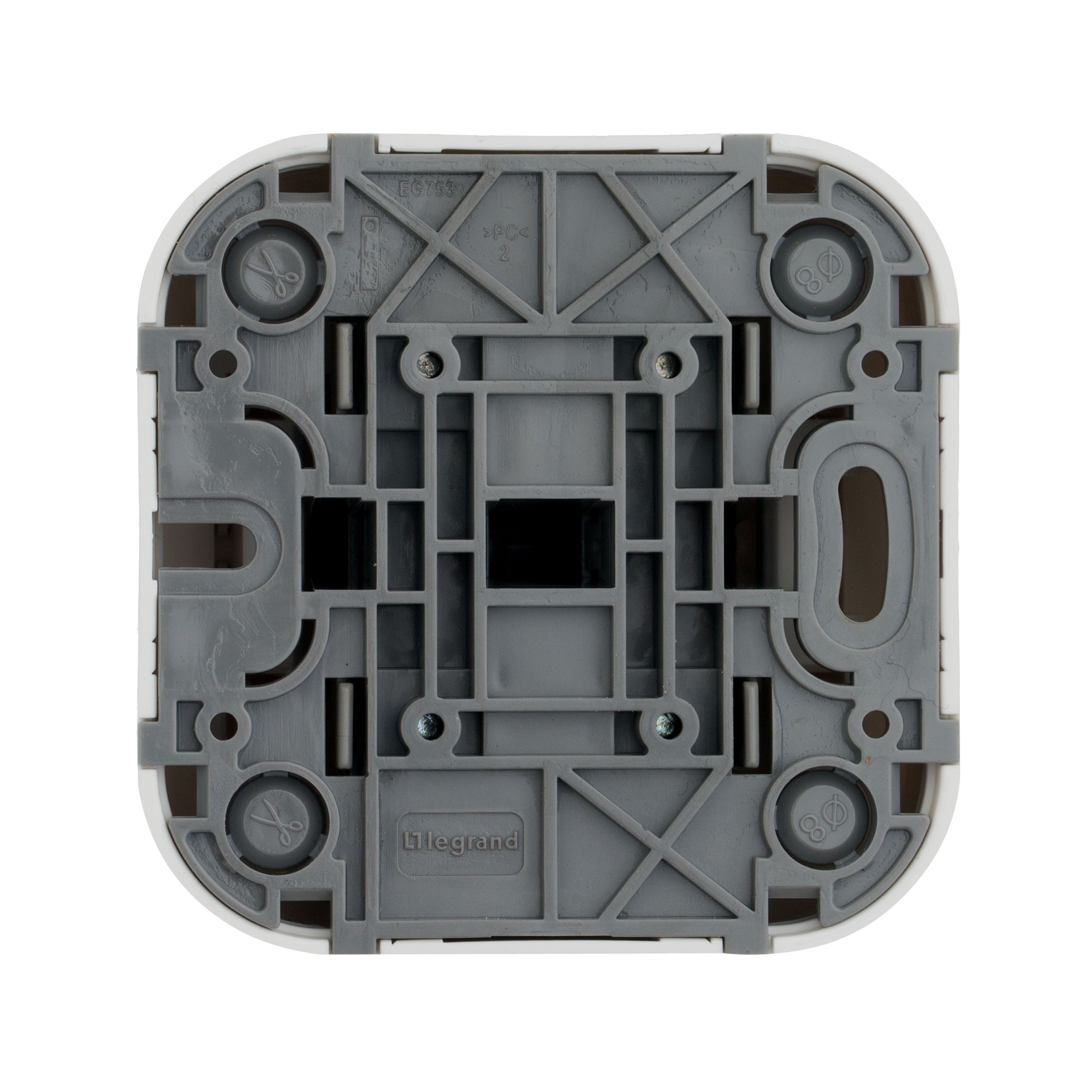             Ажыратқыш 2-пернелі 10А ақ /782202/    