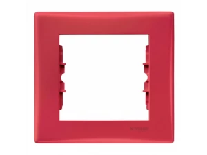 Рамка 1 мест красная SDN5800141