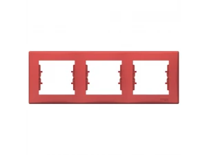 Рамка 3 красная SDN5800541