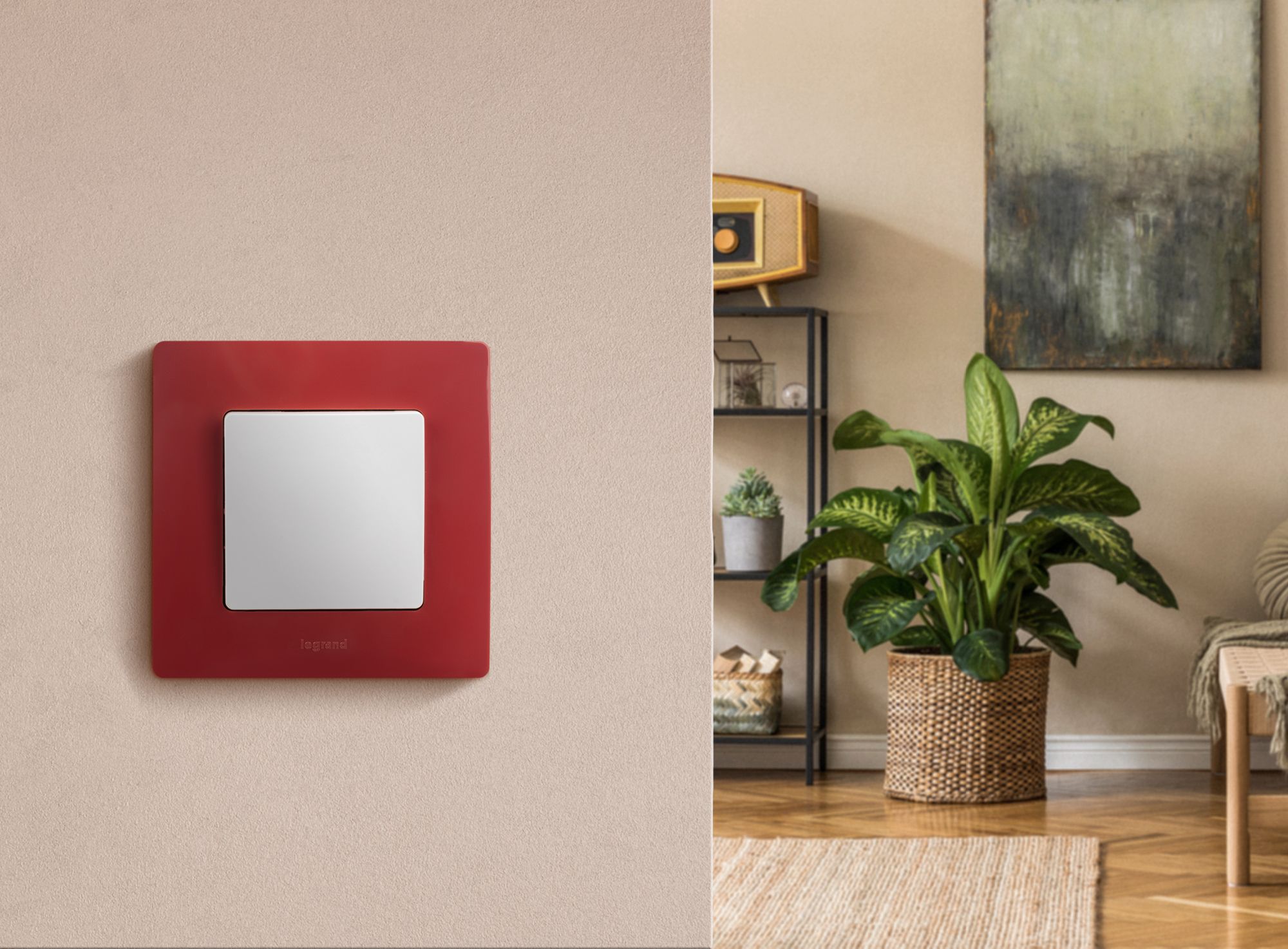             Ажыратқыш 1-пернелі 10АХ бұрамалы ақ ETIKA /672201/    