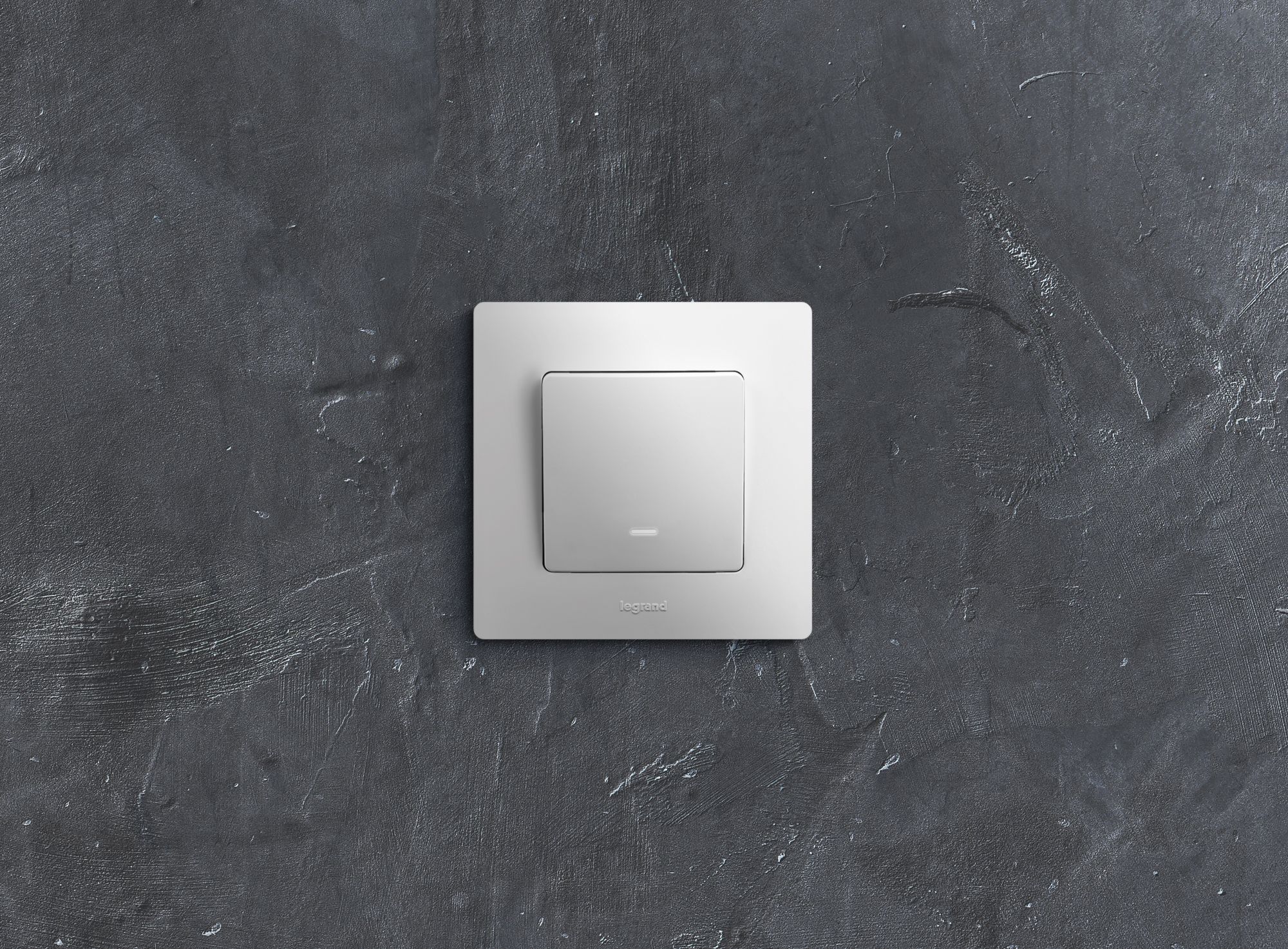             Ажыратқыш 1-пернелі көмескі жарығымен 10АХ винтовые ақ /672203/    