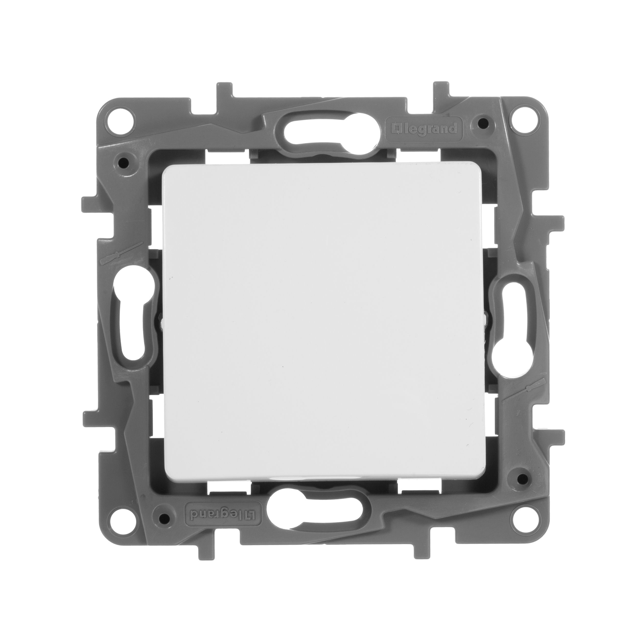             1-пернелі ажыратып-қосқыш, 10А бұрамалы клеммалар , ақ, ETIKA /672205/    