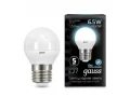 Шам Gauss Шар 6.5W 550lm 4100K E27 LED 1/10/100