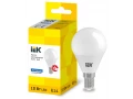 Шам LED ALFA G45 шар 10Вт 230В 6500К E14 ИЭК