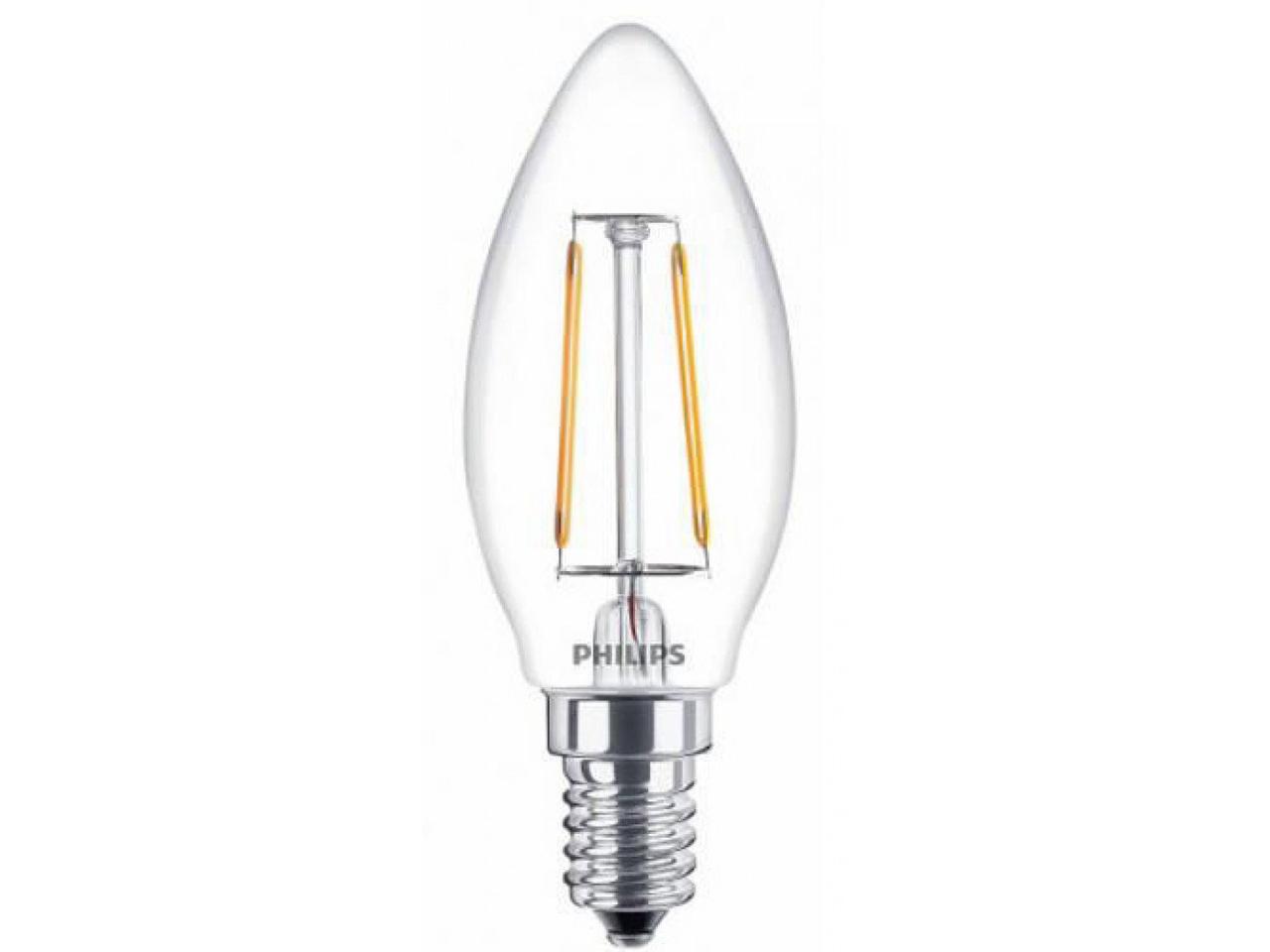 Шам LEDClassic 4-40W B35 E14 865 CL ND; 929001975613/871869965467200