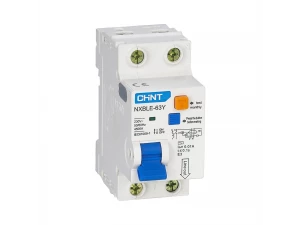 Диф. автомат NXBLE-63Y 1P+N 20А 30mA электронный тип AС, х-ка С, 4.5kA (CHINT) 105543