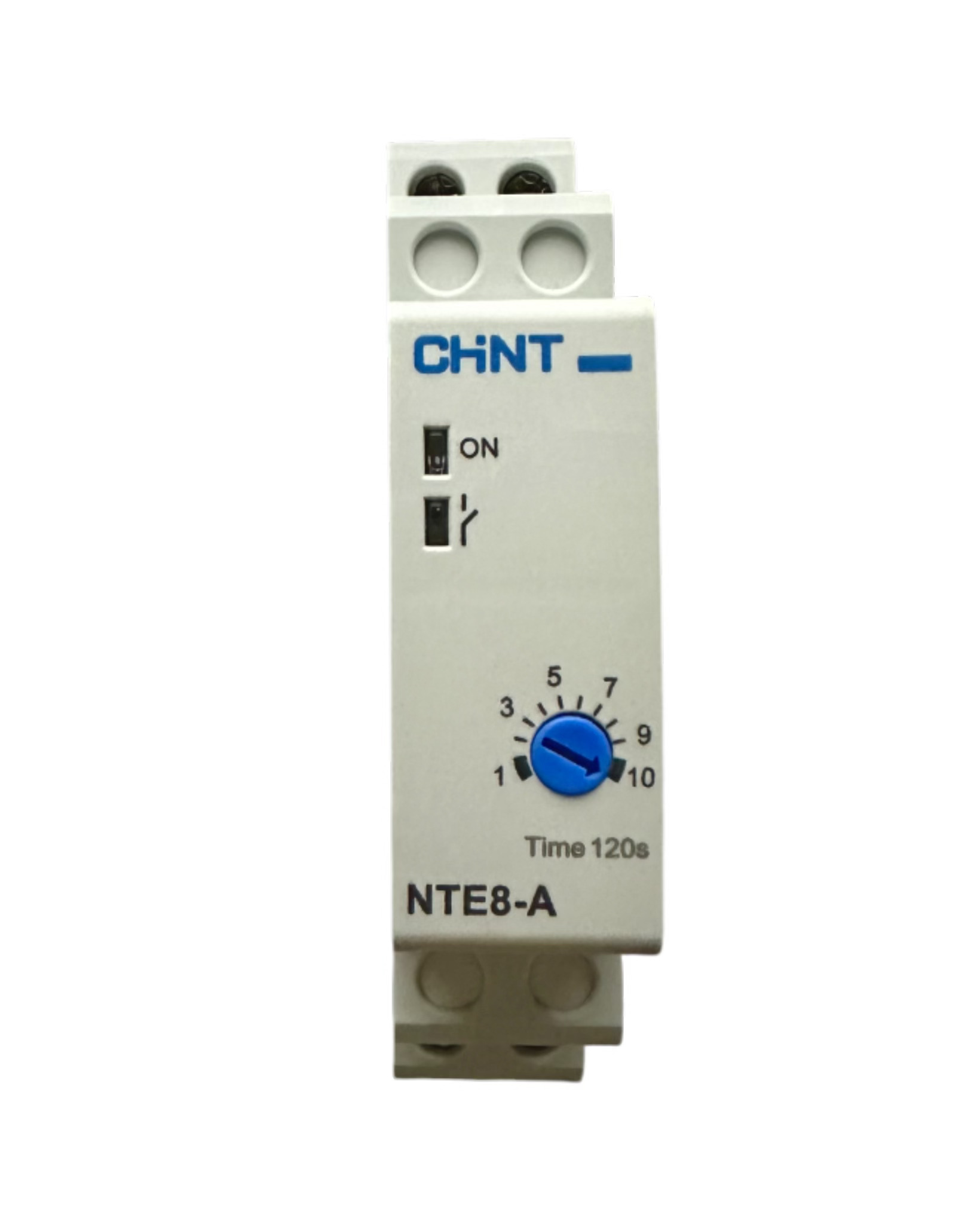             Уақыт релесі NTE8-A (өшіру уақытының кешігуі) 12-120с, 1NO, AC230V (R) (CHINT) 258347    