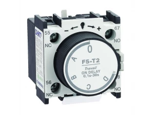 Приставка выдержка времени F5-T2 к контактору NC1, NC2 и NXC (R) (CHINT) 258022