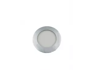 Светильник LED панель 6W, круглая серебристая 4000К