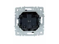             BRITE 1 ұялы жерлендірусіз перделері жоқ  розетка 10А РС10-1-0-БрТБ қара қола ИЭК    