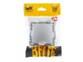             BRITE 1 ұялы жерлендірумен қақпақ мен перделері бар розетка 16А IP20 РСбш10-3-БрА алюминий ИЭК    