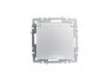             BRITE 1 ұялы жерлендірумен қақпақ мен перделері бар розетка 16А IP20 РСбш10-3-БрА алюминий ИЭК    