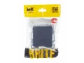             BRITE 1 ұялы жерлендірумен қақпақ мен перделері бар розетка 16А IP20 РСбш10-3-БрМ маренго ИЭК    