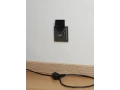             BRITE 1 ұялы жерлендірумен қақпақ мен перделері бар розетка 16А IP20 РСбш10-3-БрС болат ИЭК    