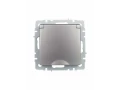             BRITE 1 ұялы жерлендірумен қақпақ мен перделері бар розетка 16А IP20 РСбш10-3-БрС болат ИЭК    