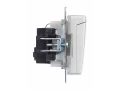             BRITE 1 ұялы жерлендірумен қақпақ мен перделері бар розетка 16А IP44 РСбш10-3-44-БрА алюминий ИЭК    