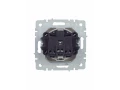             BRITE 1 ұялы жерлендірумен қақпақ мен перделері бар розетка 16А IP44 РСбш10-3-44-БрА алюминий ИЭК    