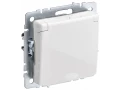             BRITE 1 ұялы жерлендірумен қақпақ мен перделері бар розетка 16А IP44 РСбш10-3-44-БрБ ақ ИЭК    