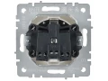            BRITE 1 ұялы жерлендірумен қақпақ мен перделері бар розетка 16А IP44 РСбш10-3-44-БрБ ақ ИЭК    