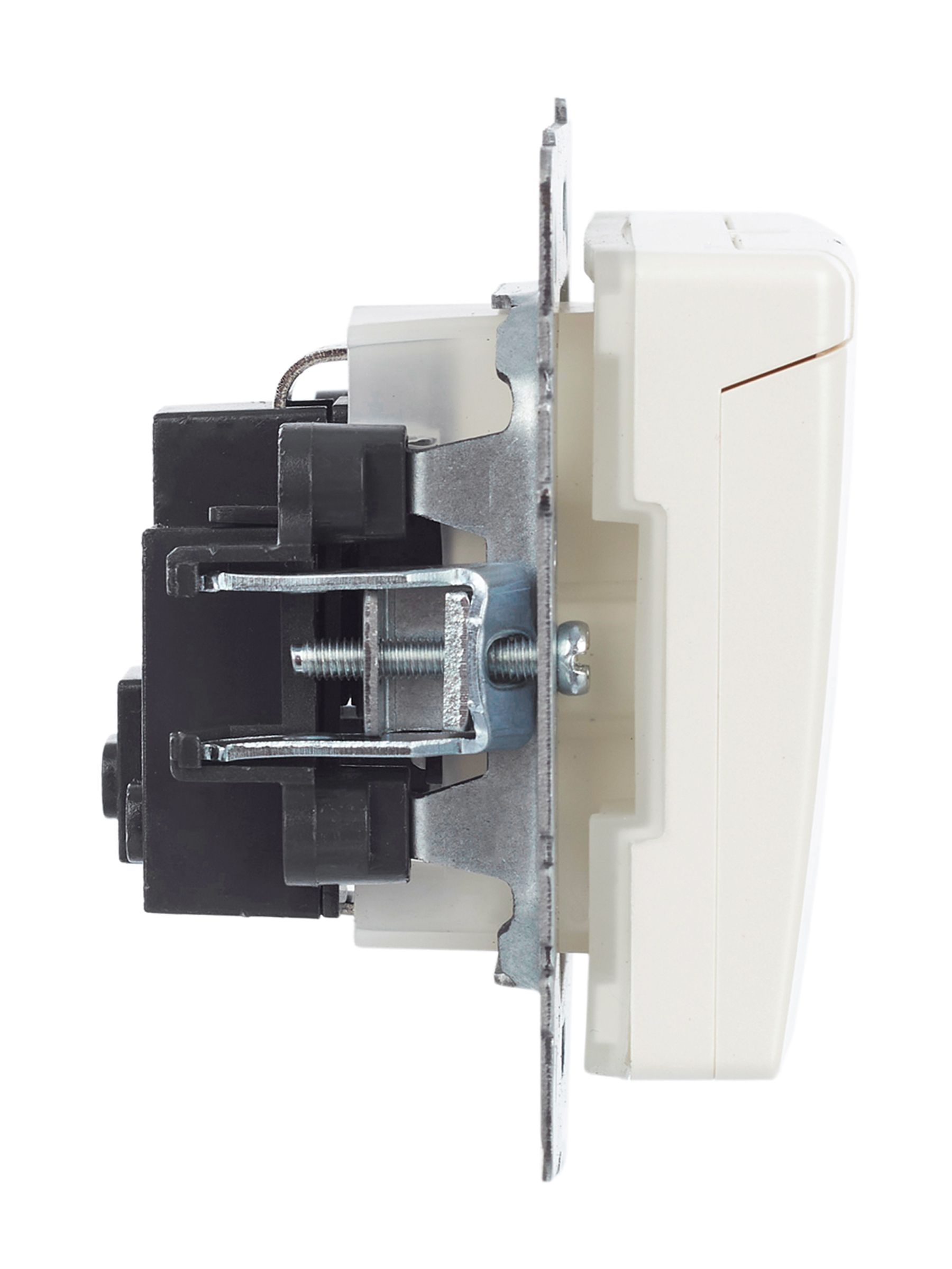             BRITE 1 ұялы жерлендірумен қақпақ мен перделері бар розетка 16А IP44 РСбш10-3-44-БрЖ інжу    