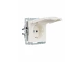             BRITE 1 ұялы жерлендірумен қақпақ мен перделері бар розетка 16А IP44 РСбш10-3-44-БрЖ інжу    