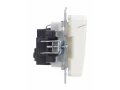             BRITE 1 ұялы жерлендірумен қақпақ мен перделері бар розетка 16А IP44 РСбш10-3-44-БрЖ інжу    