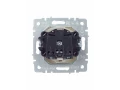             BRITE 1 ұялы жерлендірумен қақпақ мен перделері бар розетка 16А IP44 РСбш10-3-44-БрЖ інжу    